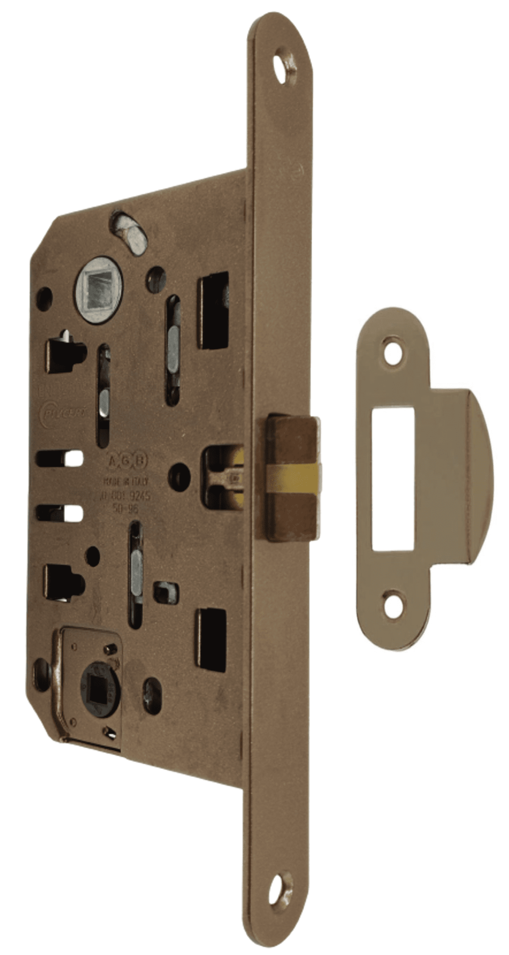 CERRADURA L2 EVOLUTION ( Baño ) BRONCE ANTIGUO RED