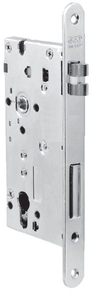 CERRADURA L4 DQ ANTIPÁNICO SL IZQUIERDA 50mm (Usa par de manillas) NIQUELADA