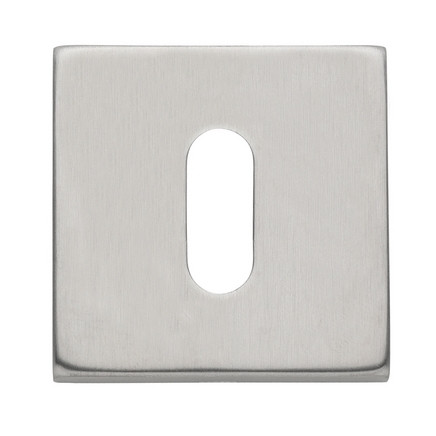 ROSETA NORMAL CUADRADA AC. INOX.