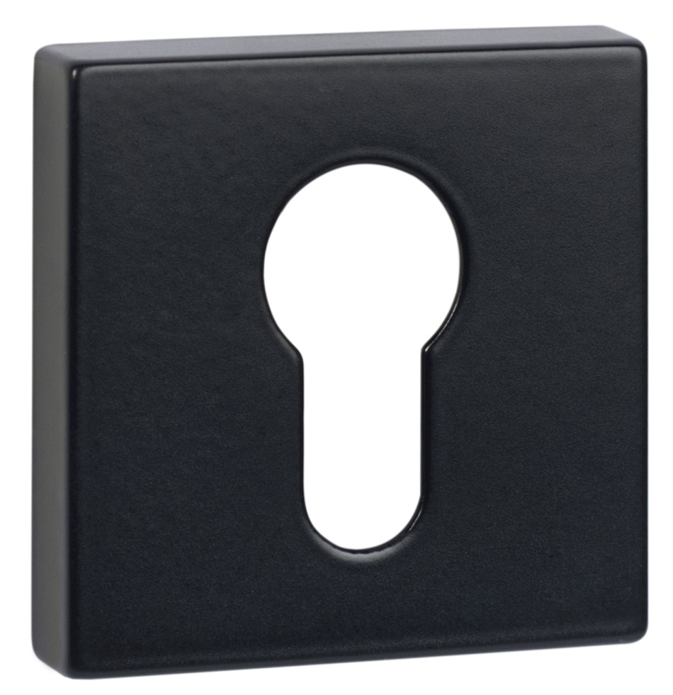 ROSETA SEGURIDAD CUADRADA ZAMAK BLACK PEARL