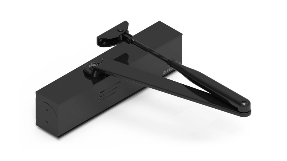 CIERRAPUERTAS HIDRAULICO UNIK 4500 NEGRO (ESPAÑA) TRAFICO EXTREMO