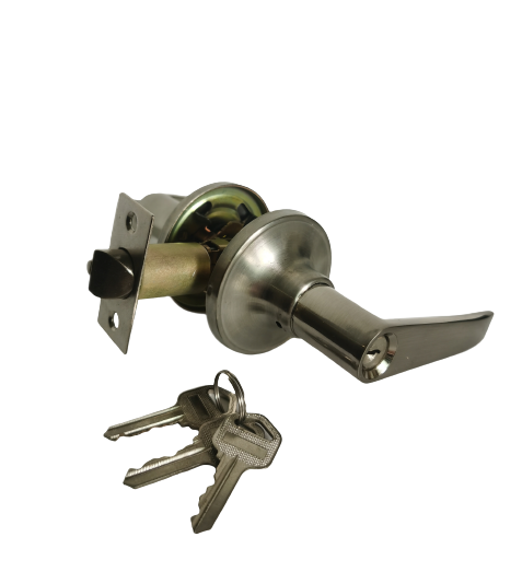 CERRADURA TUBULAR 1240 NIQUEL SAT LLAVE/PASO