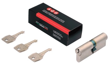 CILINDRO SERIE 600 SEGURIDAD ALTA (ITALIA) 70MM NIQUEL