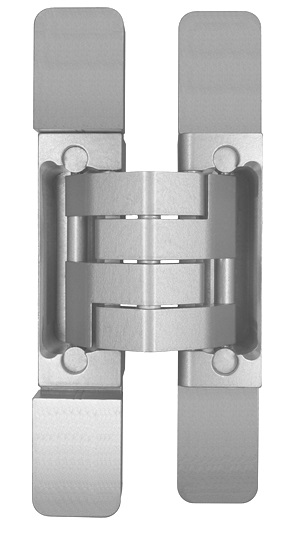 BISAGRA INVISIBLE DXA 200 3D DE NIQUEL SATÍN