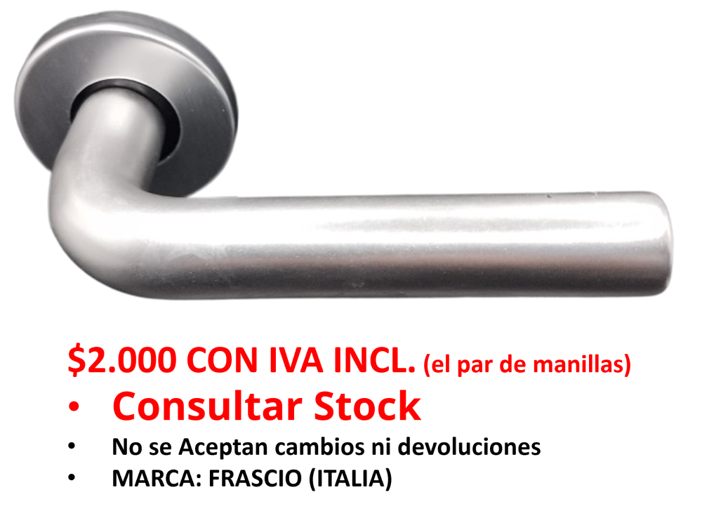 PAR MANILLA 811/5200 AL ALU F1 (Venta hasta agotar stock)